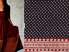 Jawariya Lugda Fabric ~ { B } { Per Meter }